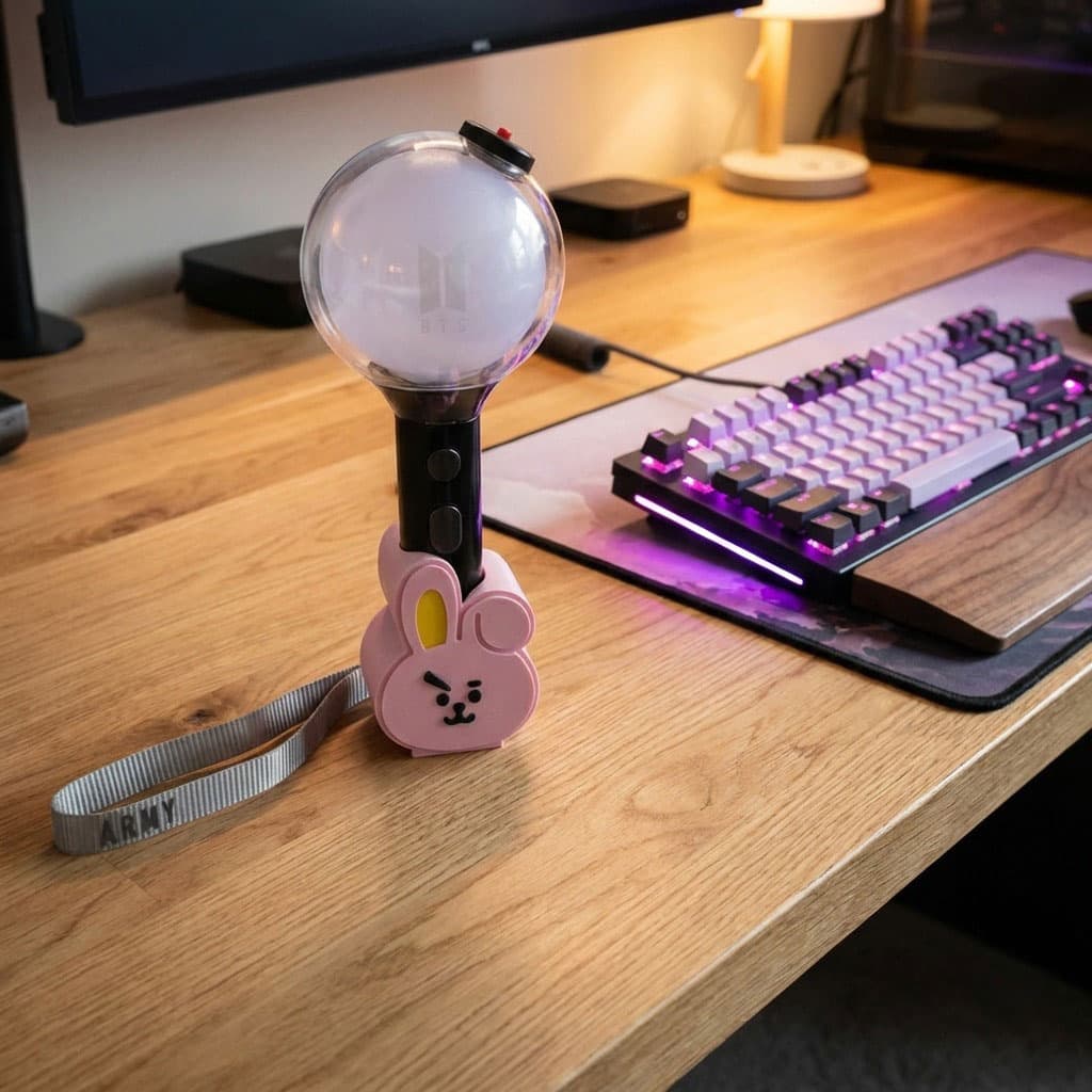 Soporte Lightstick BTS: COOKY (Jungkook) – Edición Coleccionista