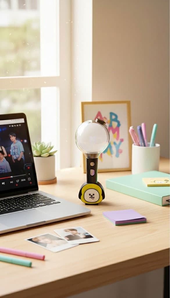 Soporte Lightstick BTS: CHIMMY (Jimin) – Edición Coleccionista