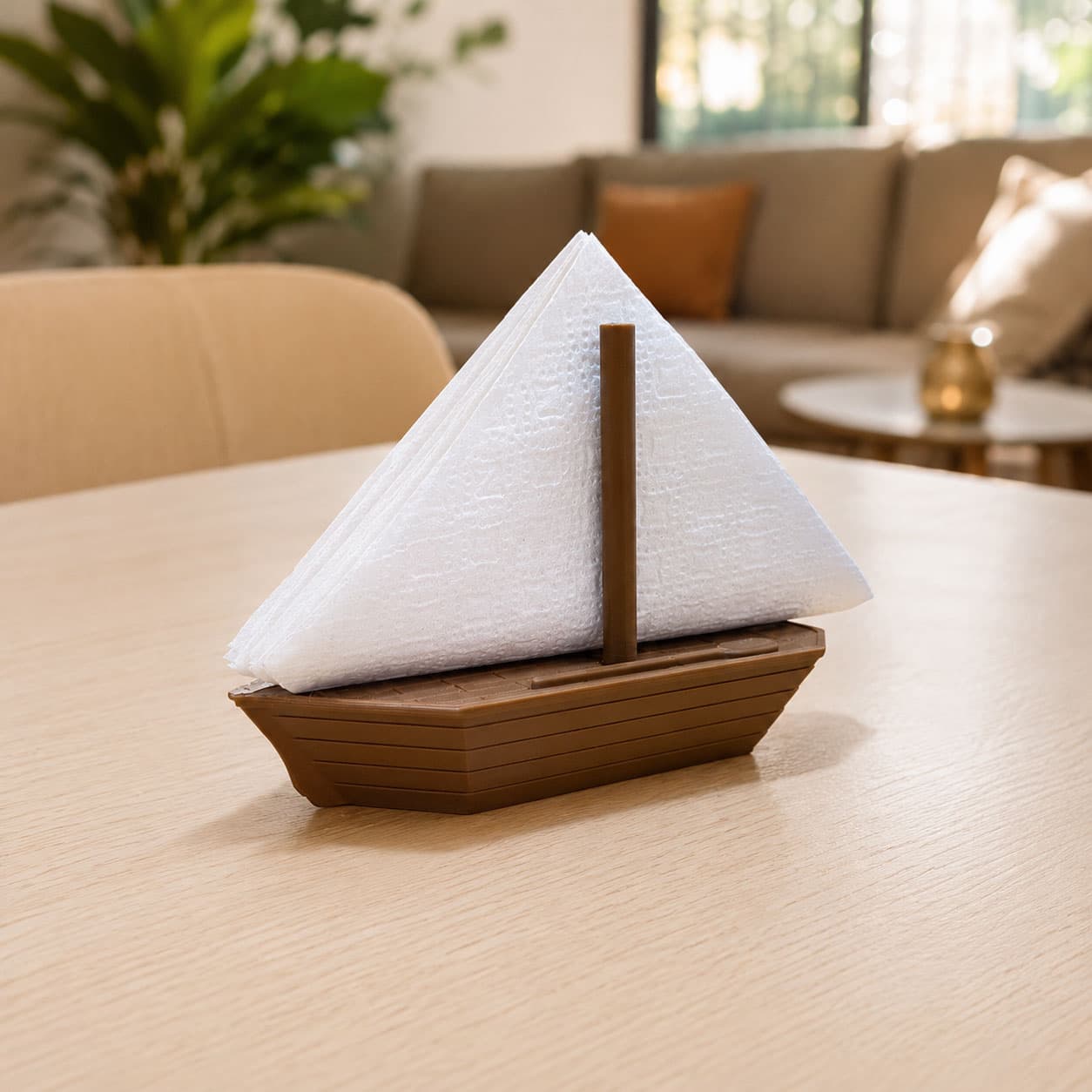Servilletero de Barco Velero
