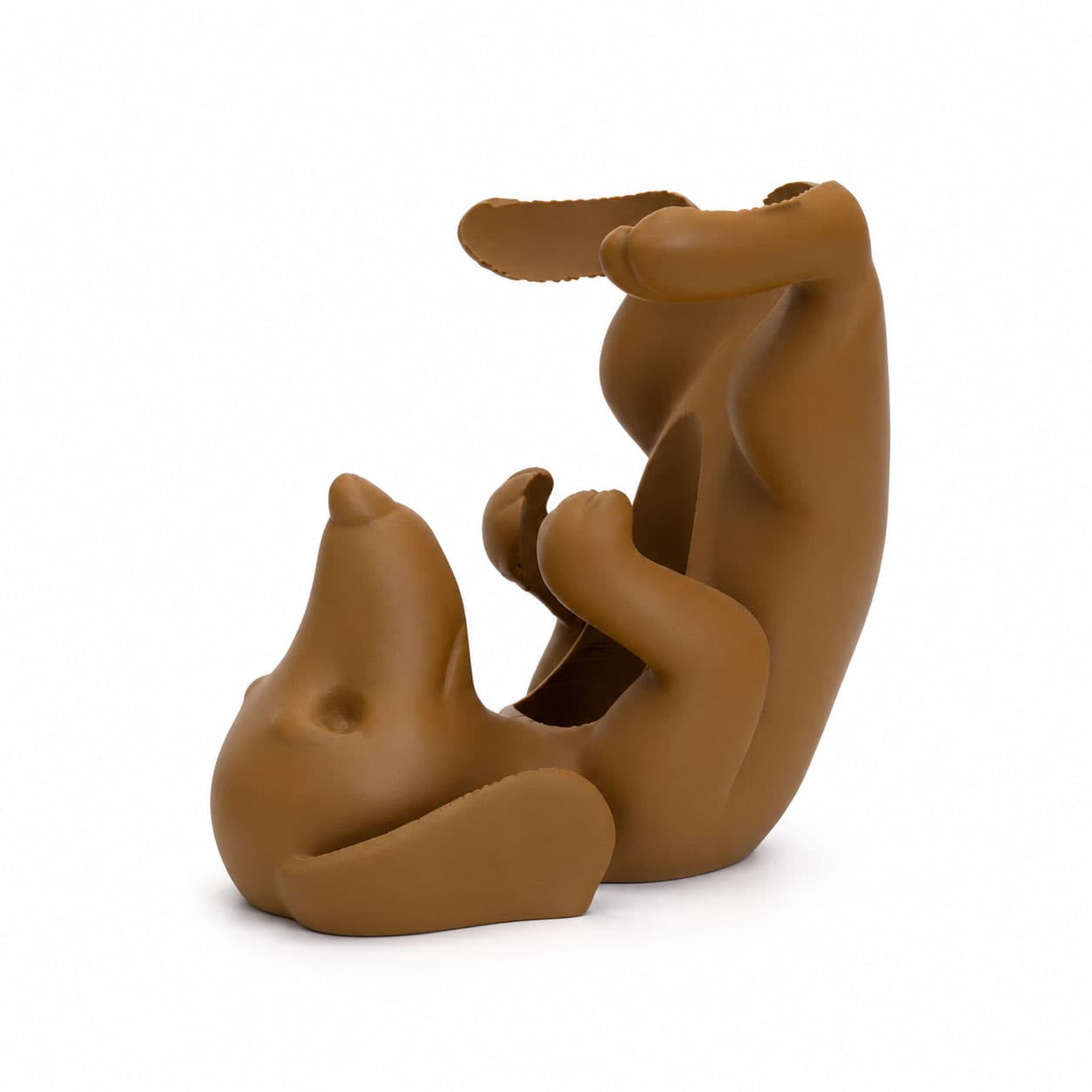 Soporte de Mesa para Vino: Silueta de Perrito