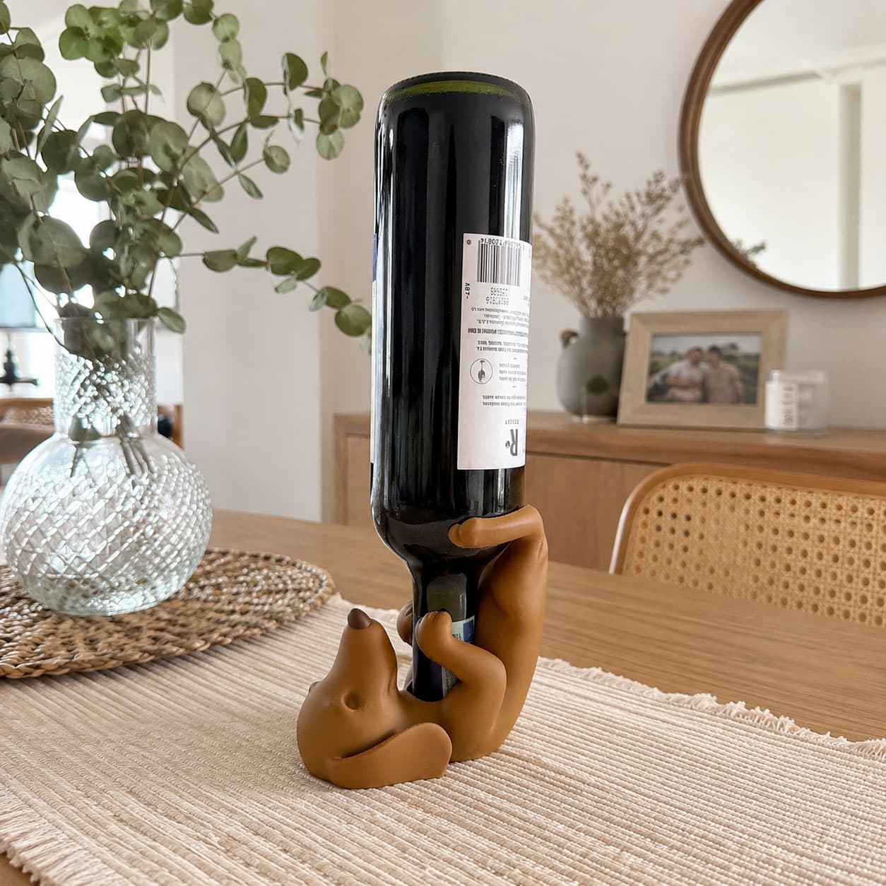 Soporte de Mesa para Vino: Silueta de Perrito - 2